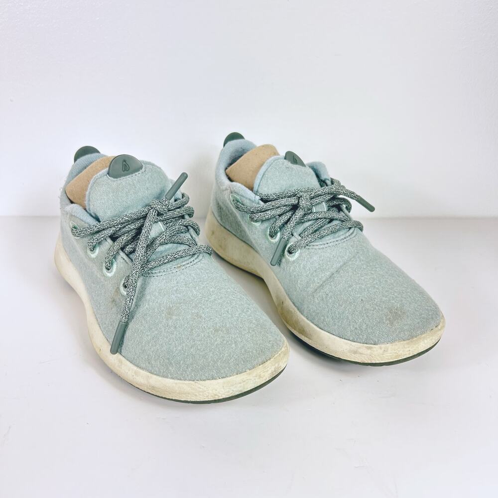 Allbirds Women’s Wool Runners Pale Light Blue Size 9